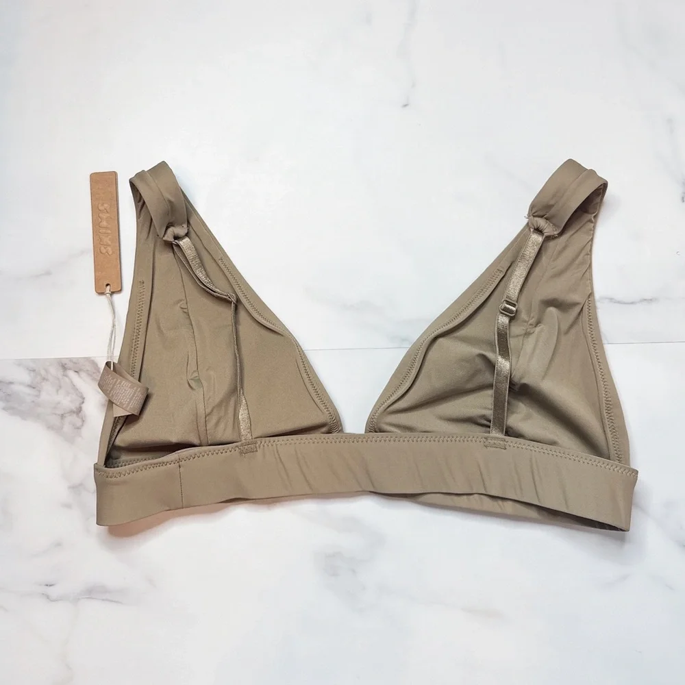 NWT Skims Plunge Bikini Top